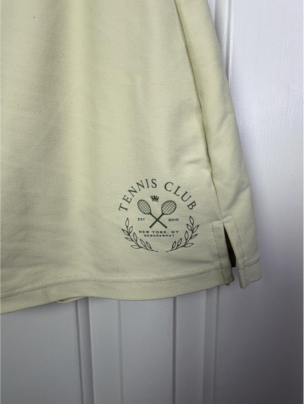 WeWoreWhat Tennis Skort M Green Athletic Mini Skirt Built In Shorts Active - Picture 5 of 8